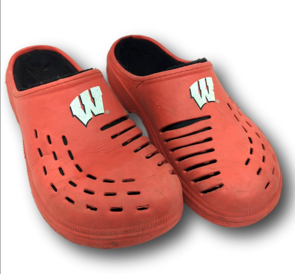 Other - Wisconsin Badgers FOCO Clogs Size M Red